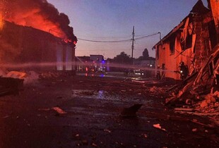 В ДСНС показали наслідки нічної атаки на Київщину (фото)
