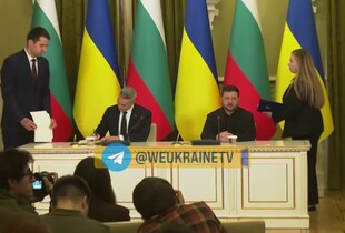 Україна і Болгарія підписали 10-річну безпекову угоду (відео)